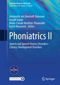 Phoniatrics II : Speech and Speech Fluency Disorders –  Literacy Development Disorders