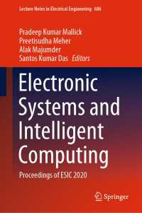 Electronic Systems and Intelligent Computing : Proceedings of ESIC 2020