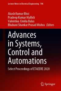 Advances in Systems, Control and Automations : Select Proceedings of ETAEERE 2020
