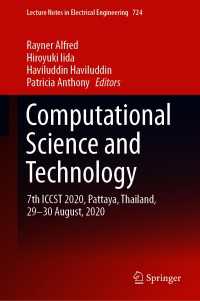 Computational Science and Technology : 7th ICCST 2020, Pattaya, Thailand, 29–30 August, 2020