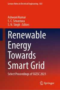Renewable Energy Towards Smart Grid : Select Proceedings of SGESC 2021