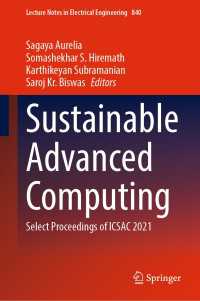 Sustainable Advanced Computing : Select Proceedings of ICSAC 2021