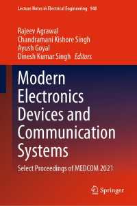 Modern Electronics Devices and Communication Systems : Select Proceedings of MEDCOM 2021