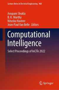 Computational Intelligence : Select Proceedings of InCITe 2022