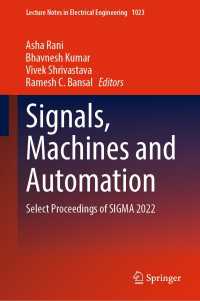 Signals, Machines and Automation : Select Proceedings of SIGMA 2022