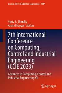 7th International Conference on Computing, Control and Industrial Engineering (CCIE 2023) : Advances in Computing, Control and Industrial Engineering VII