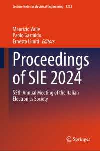 Proceedings of SIE 2024 : 55th Annual Meeting of the Italian Electronics Society