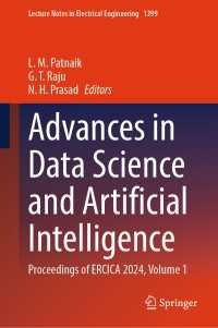 Advances in Data Science and Artificial Intelligence : Proceedings of ERCICA 2024, Volume 1