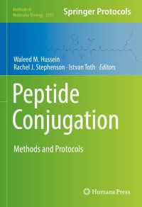 Peptide Conjugation : Methods and Protocols