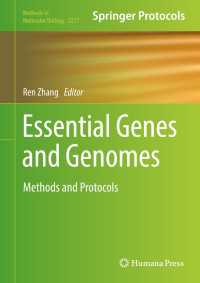 Essential Genes and Genomes : Methods and Protocols