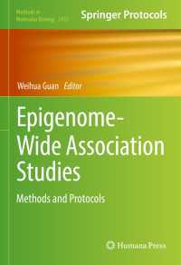 Epigenome-Wide Association Studies : Methods and Protocols