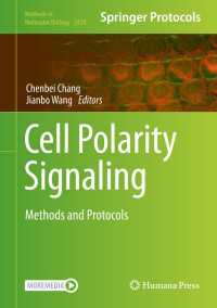 Cell Polarity Signaling : Methods and Protocols