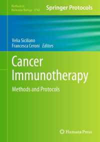 Cancer Immunotherapy : Methods and Protocols