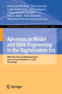 Advances in Model and Data Engineering in the Digitalization Era : MEDI 2023 Short and Workshop Papers, Sousse, Tunisia, November 2–4, 2023, Proceedings