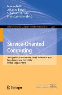 Service-Oriented Computing : 18th Symposium and Summer School, SummerSOC 2024, Crete, Greece, June 24–29, 2024, Revised Selected Papers