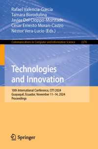 Technologies and Innovation : 10th International Conference, CITI 2024, Guayaquil, Ecuador, November 11–14, 2024, Proceedings