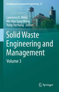 Solid Waste Engineering and Management〈1st ed. 2022〉 : Volume 3