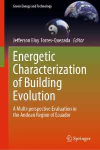 Energetic Characterization of Building Evolution : A Multi-perspective Evaluation in the Andean Region of Ecuador