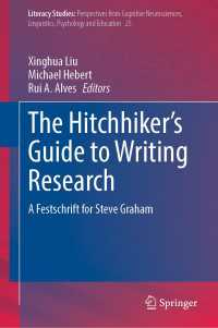 The Hitchhiker's Guide to Writing Research : A Festschrift for Steve Graham