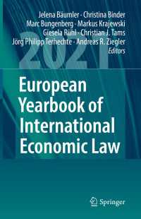 European Yearbook of International Economic Law 2021〈1st ed. 2022〉
