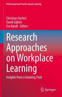 Research Approaches on Workplace Learning : Insights from a Growing Field