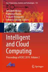Intelligent and Cloud Computing : Proceedings of ICICC 2019, Volume 2