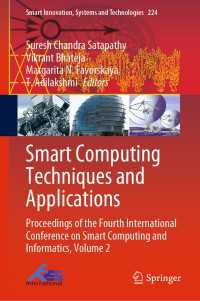 Smart Computing Techniques and Applications : Proceedings of the Fourth International Conference on Smart Computing and Informatics, Volume 2