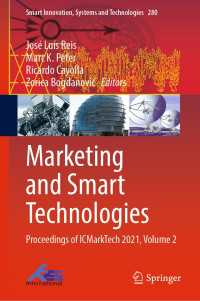 Marketing and Smart Technologies : Proceedings of ICMarkTech 2021, Volume 2