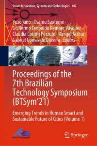 Proceedings of the 7th Brazilian Technology Symposium (BTSym’21) : Emerging Trends in Human Smart and Sustainable Future of Cities (Volume 1)