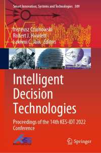 Intelligent Decision Technologies : Proceedings of the 14th KES-IDT 2022 Conference