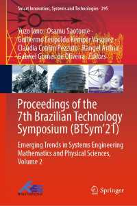 Proceedings of the 7th Brazilian Technology Symposium (BTSym’21) : Emerging Trends in Systems Engineering Mathematics and Physical Sciences, Volume 2