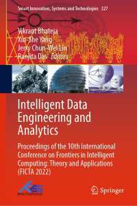 Intelligent Data Engineering and Analytics : Proceedings of the 10th International Conference on Frontiers in Intelligent Computing: Theory and Applications (FICTA 2022)