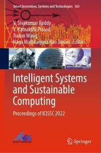 Intelligent Systems and Sustainable Computing : Proceedings of ICISSC 2022