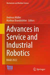 Advances in Service and Industrial Robotics : RAAD 2022