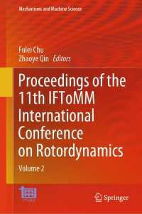 Proceedings of the 11th IFToMM International Conference on Rotordynamics : Volume 2