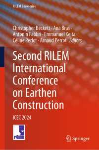 Second RILEM International Conference on Earthen Construction : ICEC 2024