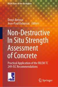 Non-Destructive In Situ Strength Assessment of Concrete : Practical Application of the RILEM TC 249-ISC Recommendations