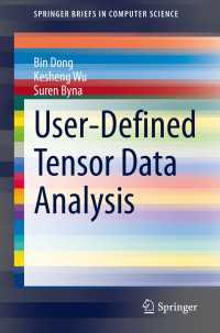 User-Defined Tensor Data Analysis〈1st ed. 2021〉