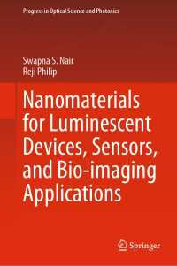 Nanomaterials for Luminescent Devices, Sensors, and Bio-imaging Applications