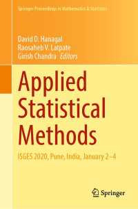 Applied Statistical Methods : ISGES 2020, Pune, India, January 2–4