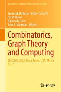 Combinatorics, Graph Theory and Computing : SEICCGTC 2023, Boca Raton, USA, March 6–10