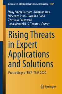 Rising Threats in Expert Applications and Solutions : Proceedings of FICR-TEAS 2020