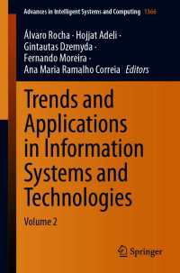 Trends and Applications in Information Systems and Technologies〈1st ed. 2021〉 : Volume 2
