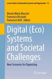 Digital (Eco) Systems and Societal Challenges : New Scenarios for Organizing