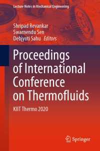 Proceedings of International Conference on Thermofluids : KIIT Thermo 2020