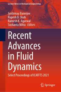 Recent Advances in Fluid Dynamics : Select Proceedings of ICAFFTS 2021
