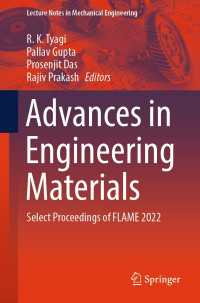 Advances in Engineering Materials : Select Proceedings of FLAME 2022