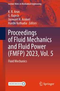 Proceedings of Fluid Mechanics and Fluid Power (FMFP) 2023, Vol. 5 : Fluid Mechanics