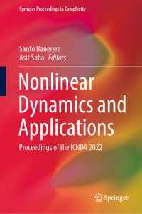 Nonlinear Dynamics and Applications : Proceedings of the ICNDA 2022