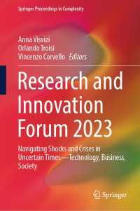 Research and Innovation Forum 2023 : Navigating Shocks and Crises in Uncertain Times—Technology, Business, Society